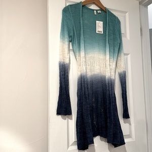 Lightweight Anthropologie coastal cardigan